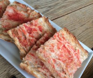pan con tomate